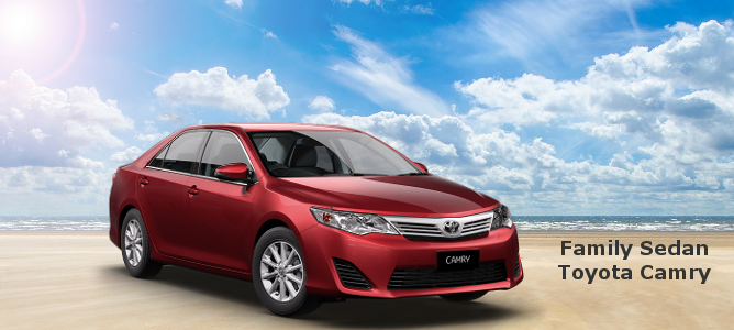 When space is paramount, think our Family Sedans and Station Wagons.