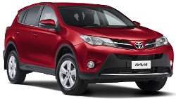 SUV car hire, Toyota RAV4, Surfers Paradise, Gold Coast Airport, Brisbane Airport.
